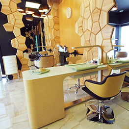 Дизайнерскео оборудвание Maletti в интерьере салона красоты Ривьера SPA